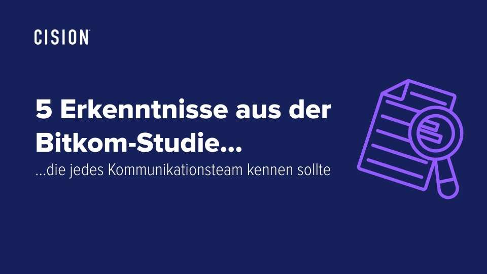 Digitaler Wandel im Marketing: Was die Bitkom-Studie für PR bedeutet